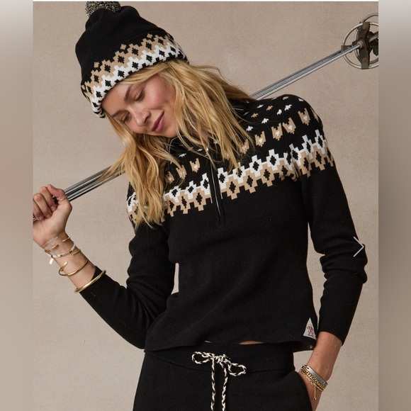 The Upside Sweaters - The Upside Fairbanks Blanche Half Zip